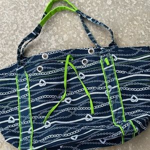 Thirty-One Tote-ally Awesome Tote in Chains Ahoy - Brand New